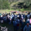 Pobladores de Vista Alegre durante desalojo de Empresa Consolidada de Hualgayoc S.A.