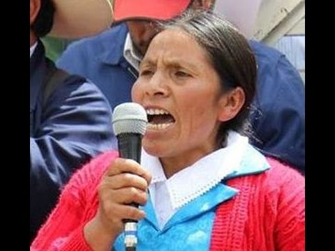 Embedded thumbnail for Máxima Acuña denuncia los abusos que recibe de Minera Yanacocha